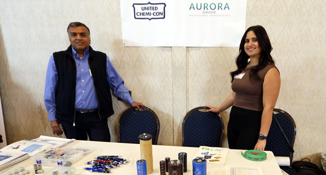 Aurora and United Chemi-Con at the 2024 IEEE LI Power Electronics Symposium