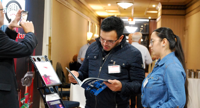 Inquisitive Attendees at the 2024 IEEE LI Power Electronics Symposium